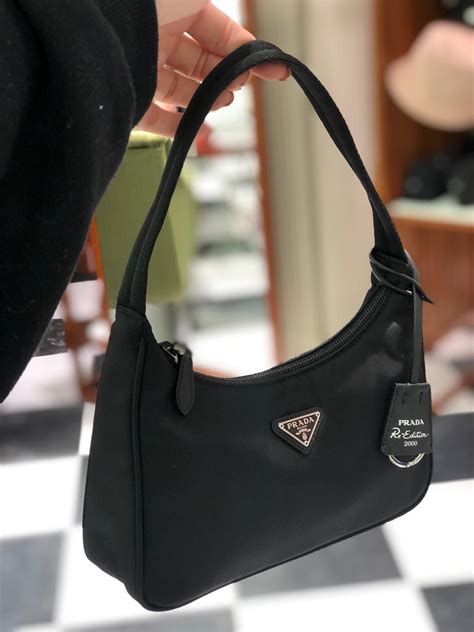 prada bag with mini pouch|Prada nylon mini bag price.